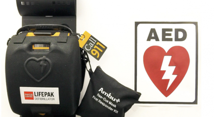 Picture of a LifePack AED